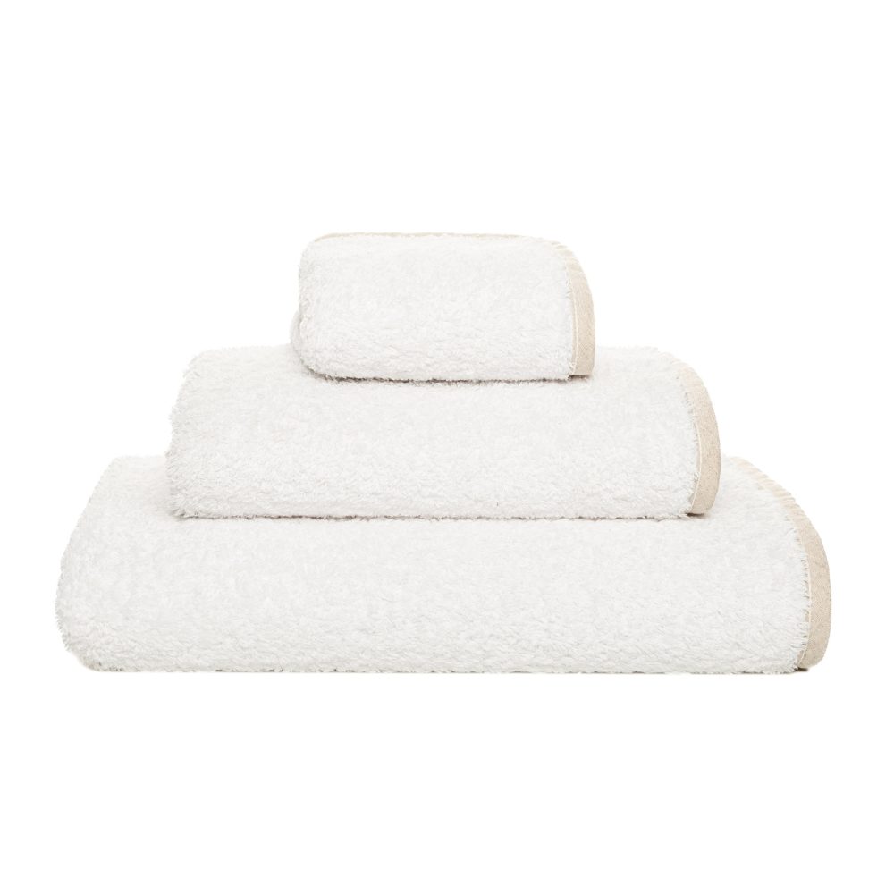 Handdukar Linen Snow