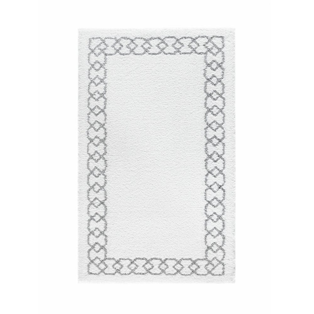 Badrumsmatta Sophia Vit:Silver