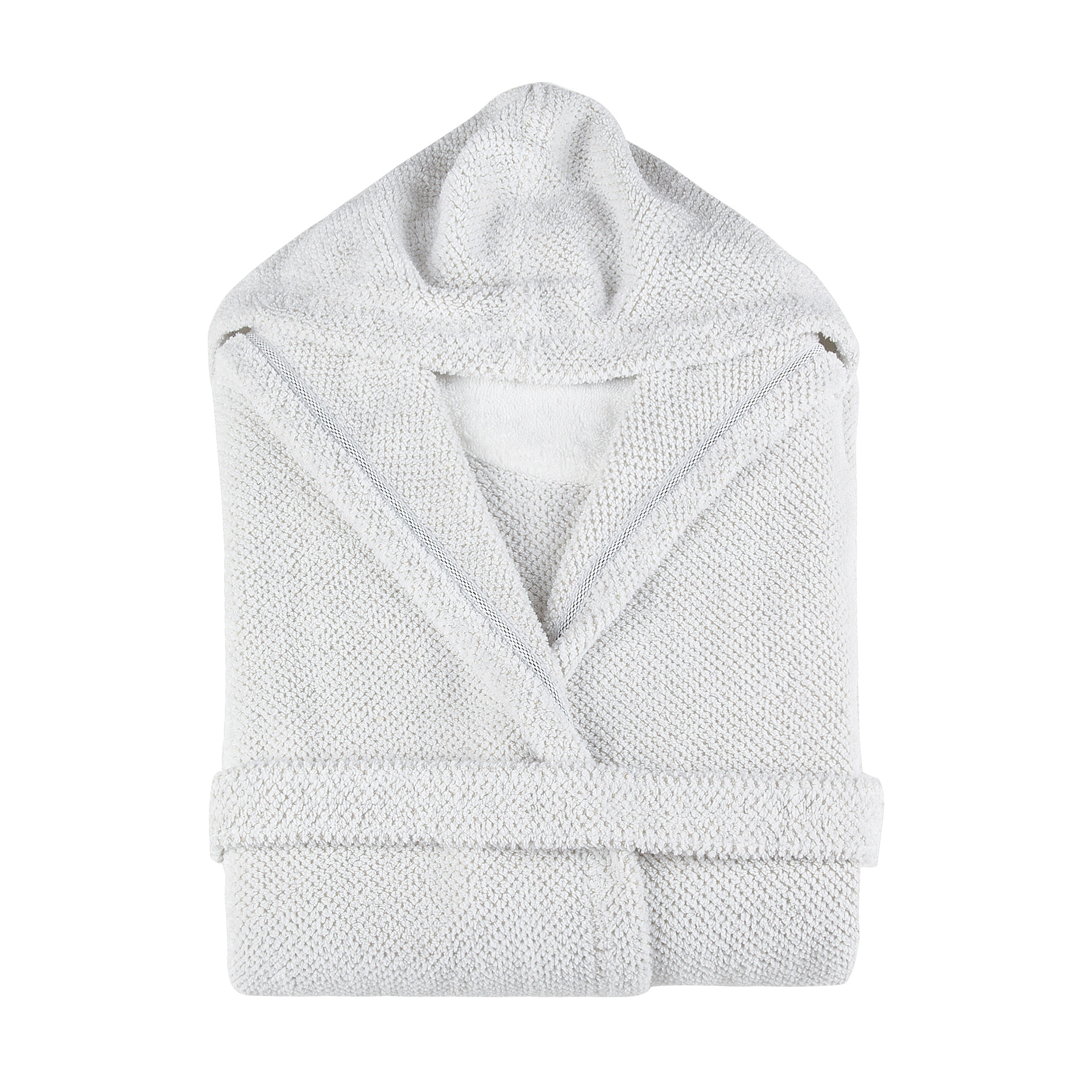 Bad och Morgonrock Linen Waffle Vit